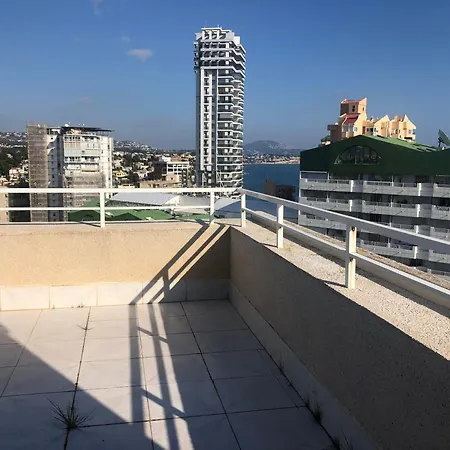 아파트 Atico Duplex En Playa Fossa Calpe